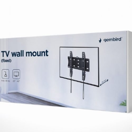 Gembird WM 42F 01 Βάση Τηλεόρασης Τοίχου έως 42″ και 30kg